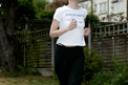 BOUNDING WITH ENERGY: The former ME sufferer in training for her charity 5km run