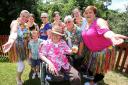 Residents at Ashlar House care home on Saturday afternoon