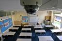 The CCTV system installed in classrooms at Davenant Foundation School in Loughton has sparked an international debate about civil liberties.