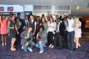 Teenagers from the College of Haringey, Enfield and North East London dressed to impress for the end-of-term event at Cineworld Enfield
