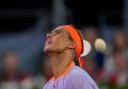 Rafael Nadal was beaten in Madrid (Manu Fernandez/AP)