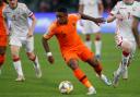 Steven Bergwijn in action for the Dutch. Picture: Action Images