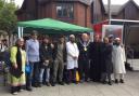 The Building Bridges multi-faith event in Walthamstow town square