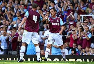 Kevin Nolan hopes Scott Parker will stick with the Hammers: Rob Newell/TGSPHOTO