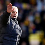 Jose Mourinho on the touchline at Vicarage Road. Picture: Action Images
