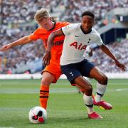 Kyle Walker-Peters in action against Newcastle earlier in the season. Picture: Action Images