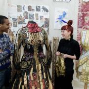 Jane Bowler+Moses Quiquine discuss their work with young people involved in creating Making it Careers in Fashion + Costume © Victoria and Albert Museum, London