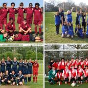 Four of the teams featured in the Guardian's junior football photo special