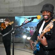 The first live performance was held at the East Banks BBC Music Studios for the topping out ceremony