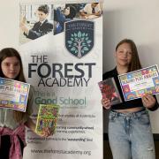 Kristina Semenko (left) and Summer Parker of The Forest Academy