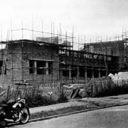 What is now Chingford Foundation School under construction. Credit: Gary Stone