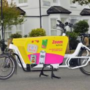 A fleet of e-bikes will be used to deliver groceries to customers around Leyton. Picture: Ocado