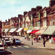 The Parade inStation Road, Chingford in the 1960s
