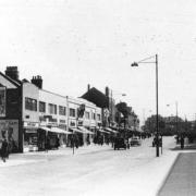 Old Church Road in Chingford c1955