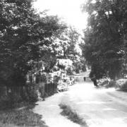 Looking up Friday Hill in Chingford in 1930