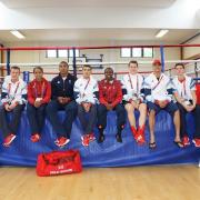 Team GB boxing team at Forest School