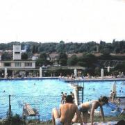 Larkswood Lido during the sweltering summer of 1969