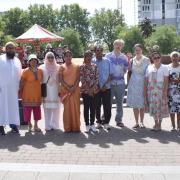 Crowds turned out the the fifth annual faith fayre run by Waltham Forest Faith Communities Forum.