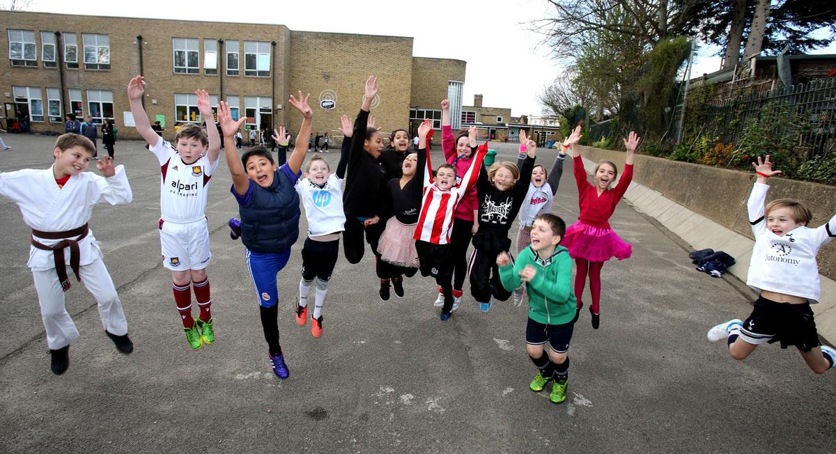 Sport Relief Activities 2014 Roding Primary School