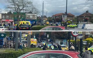 Pictures from scene of Bromley stabbing