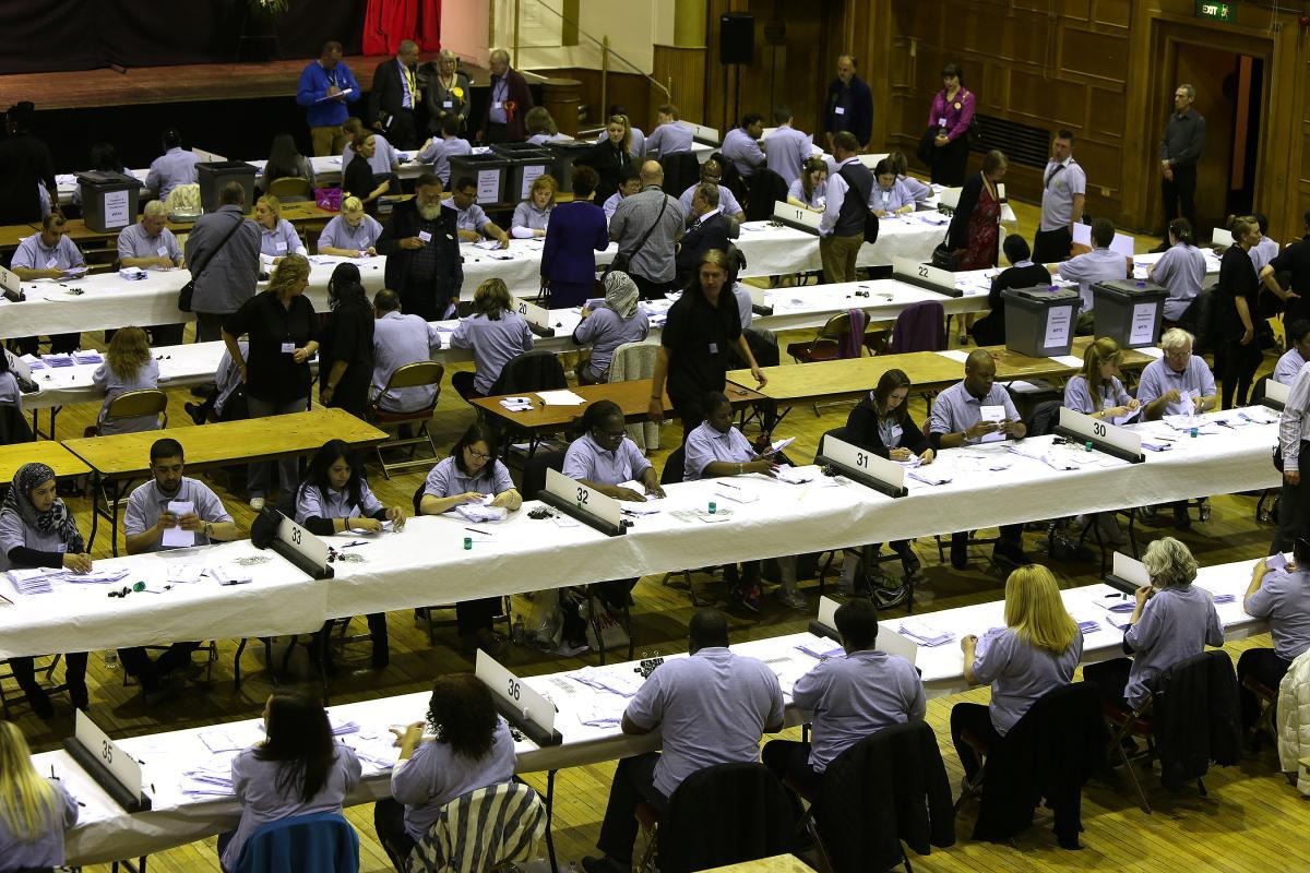 Parliamentary Election counts for Walthamstow, Chingford and Woodford Green, Leyton and Wanstead, Epping Forest and Ilford North. 