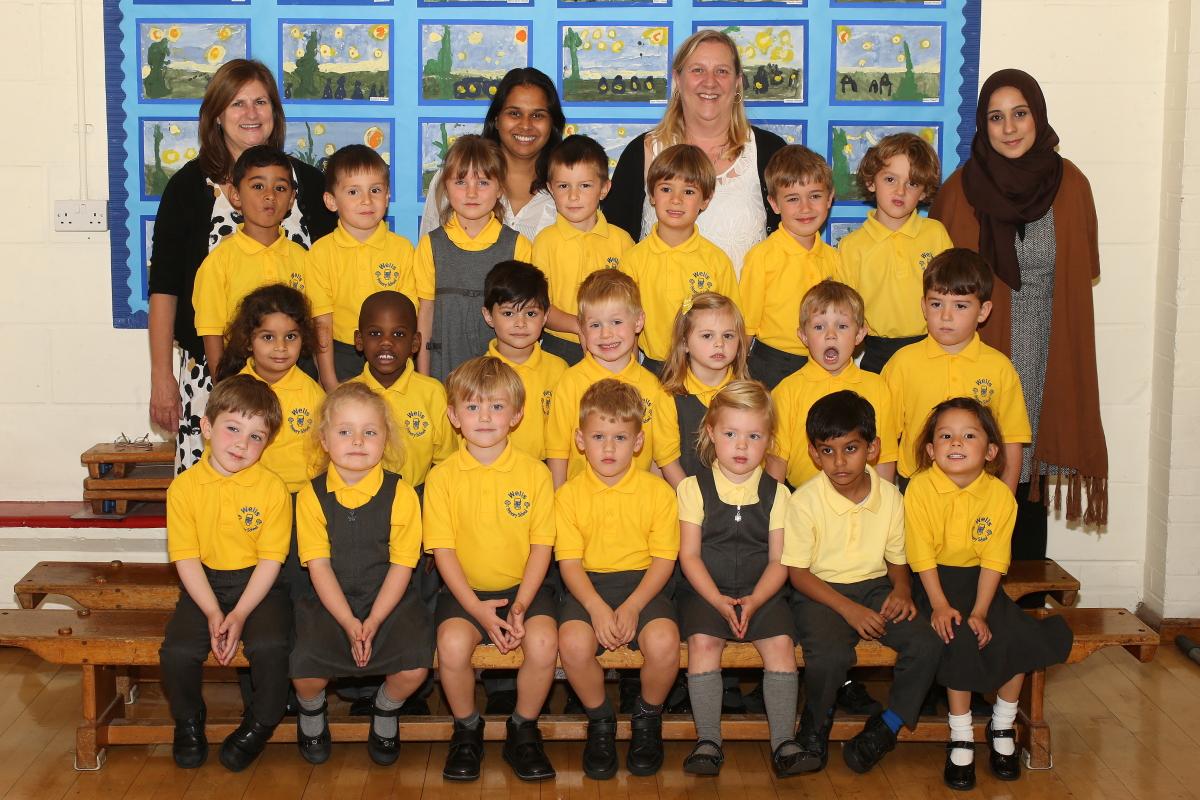 Reception Class 2 at Wells Primary School. Woodford Wells. (25/9/2015) EL85256_2