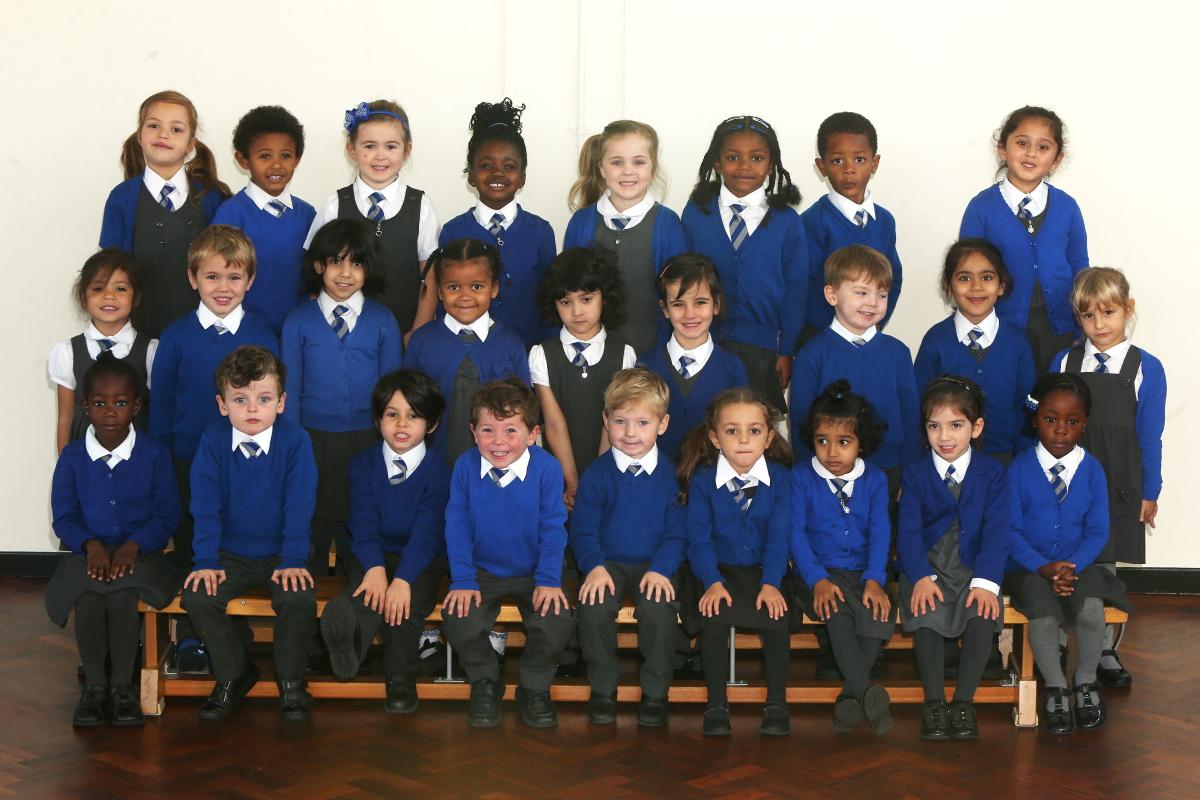 Reception class photographs from schools in Waltham Forest, Wanstead and Woodford and Epping Forest.  