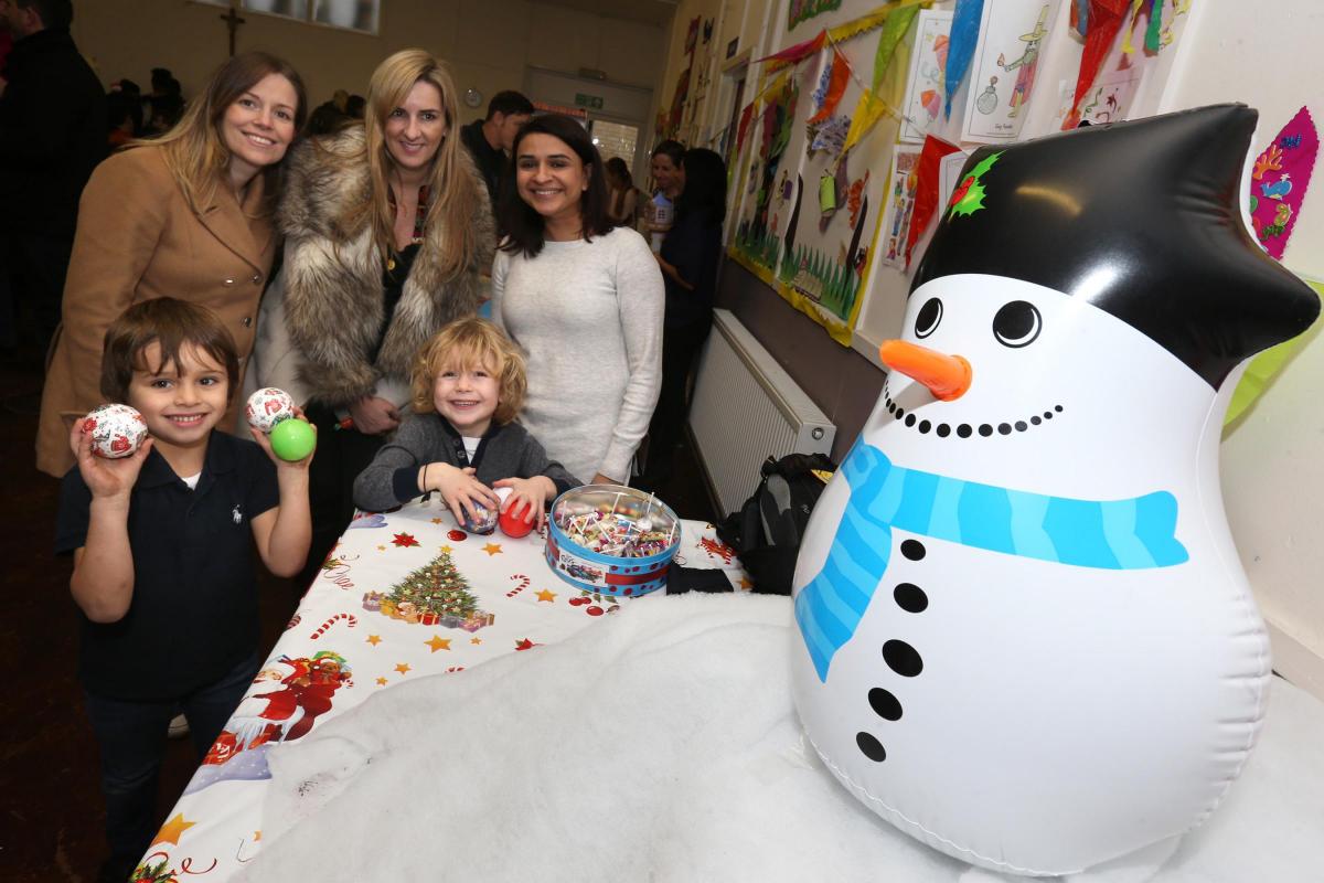 PTA Christmas Fayre at our Lady of Lourdes RC Primary school  in Wanstead, East London. (28/11/2015)  EL85546_7