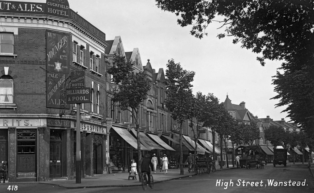 Wanstead High Street in 1925 (Picture: Alan Simpson/Leyton and Leytonstone Historical Society)
