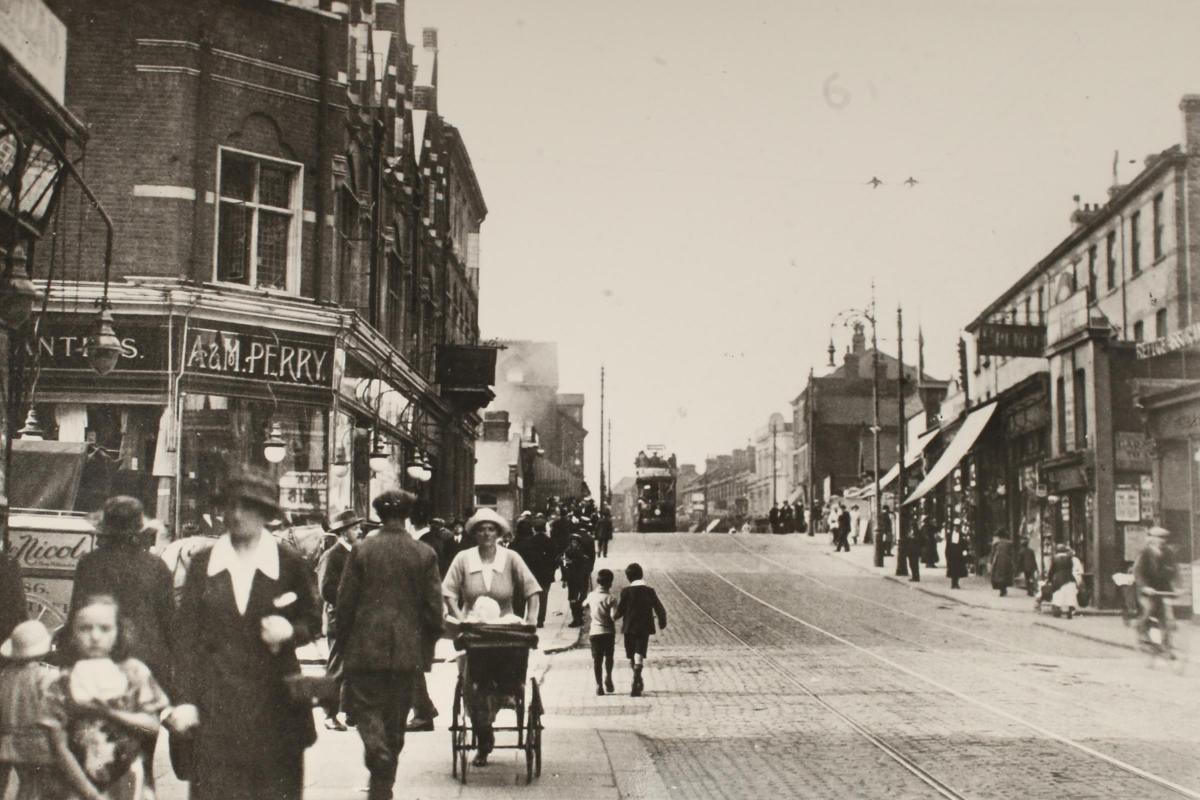 Hoe Street, Walthamstow, in 1922  (Picture: Vestry House Museum archive)