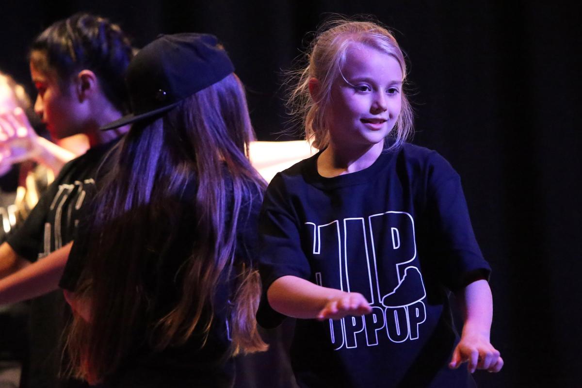 Children and students from schools across West Essex take part in the Motiv8 Youth Dance Showcase at Epping Forest College. Loughton. (21/3/2016) EL87428