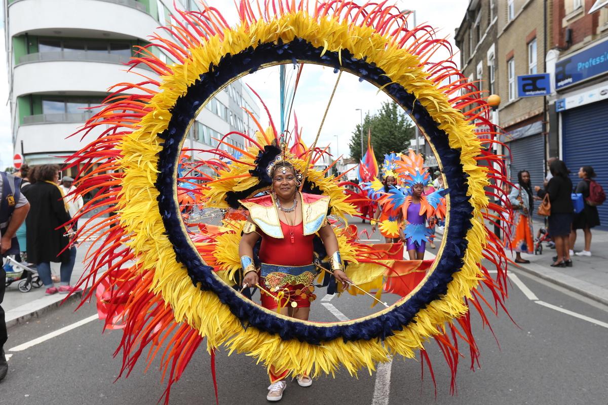 Leyton carnival procession