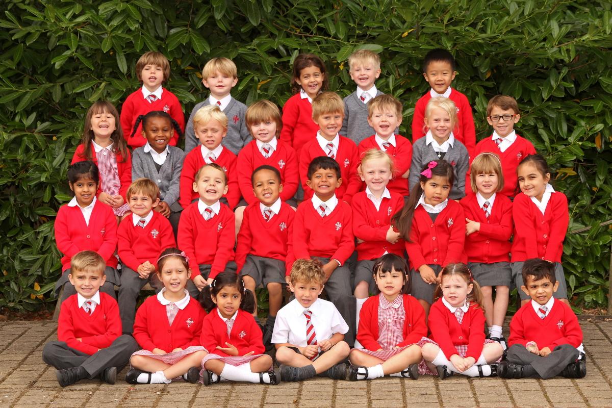 Reception Class Two at St. John's C of E Primary in Buckhurst Hill. Essex. (19/9/2016) EL89129_2
