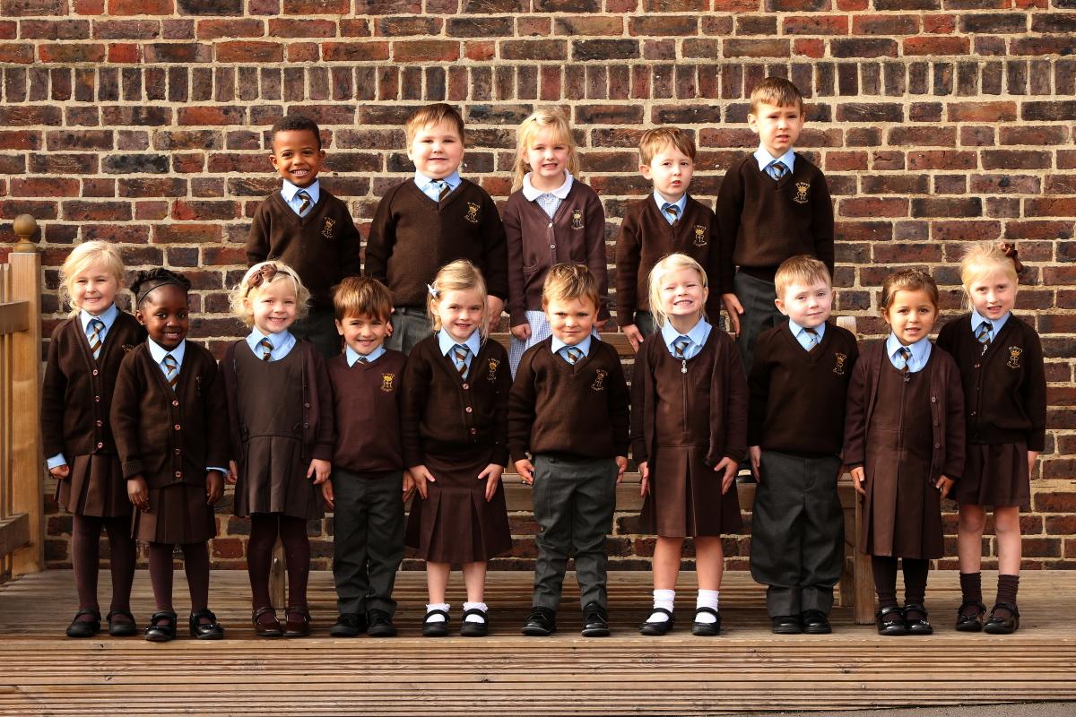 Morning reception children at St Mary's Catholic Primary School. Chingford. (10/10/2016) EL89449_1