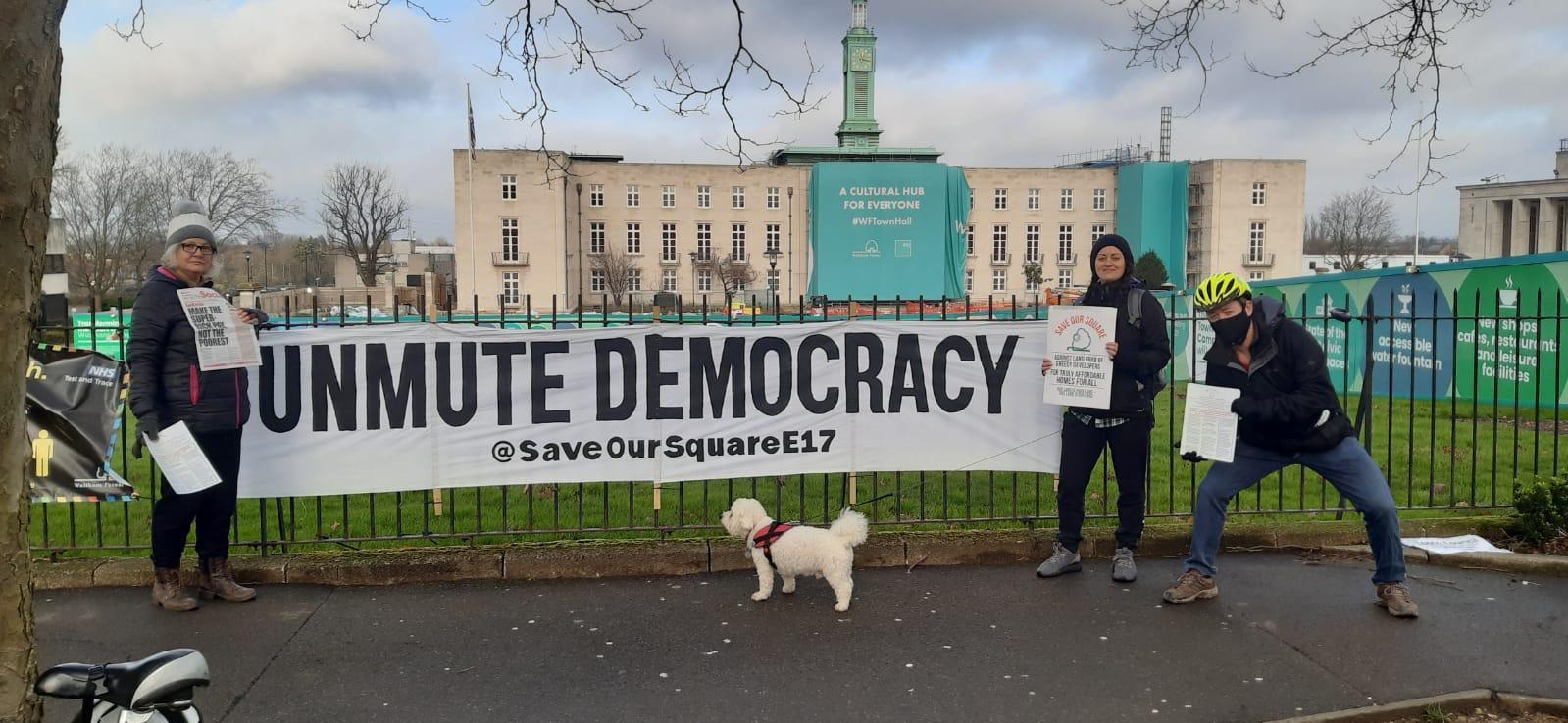 Save Our Square have been fighting the development for years (Lily Douglas)
