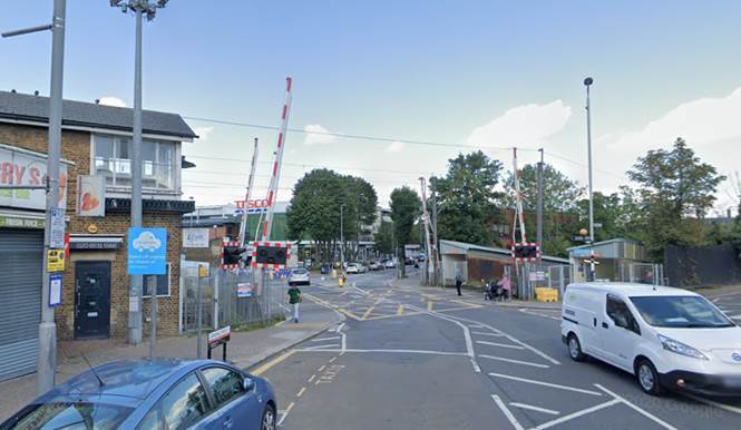 The level crossing as it looks today
