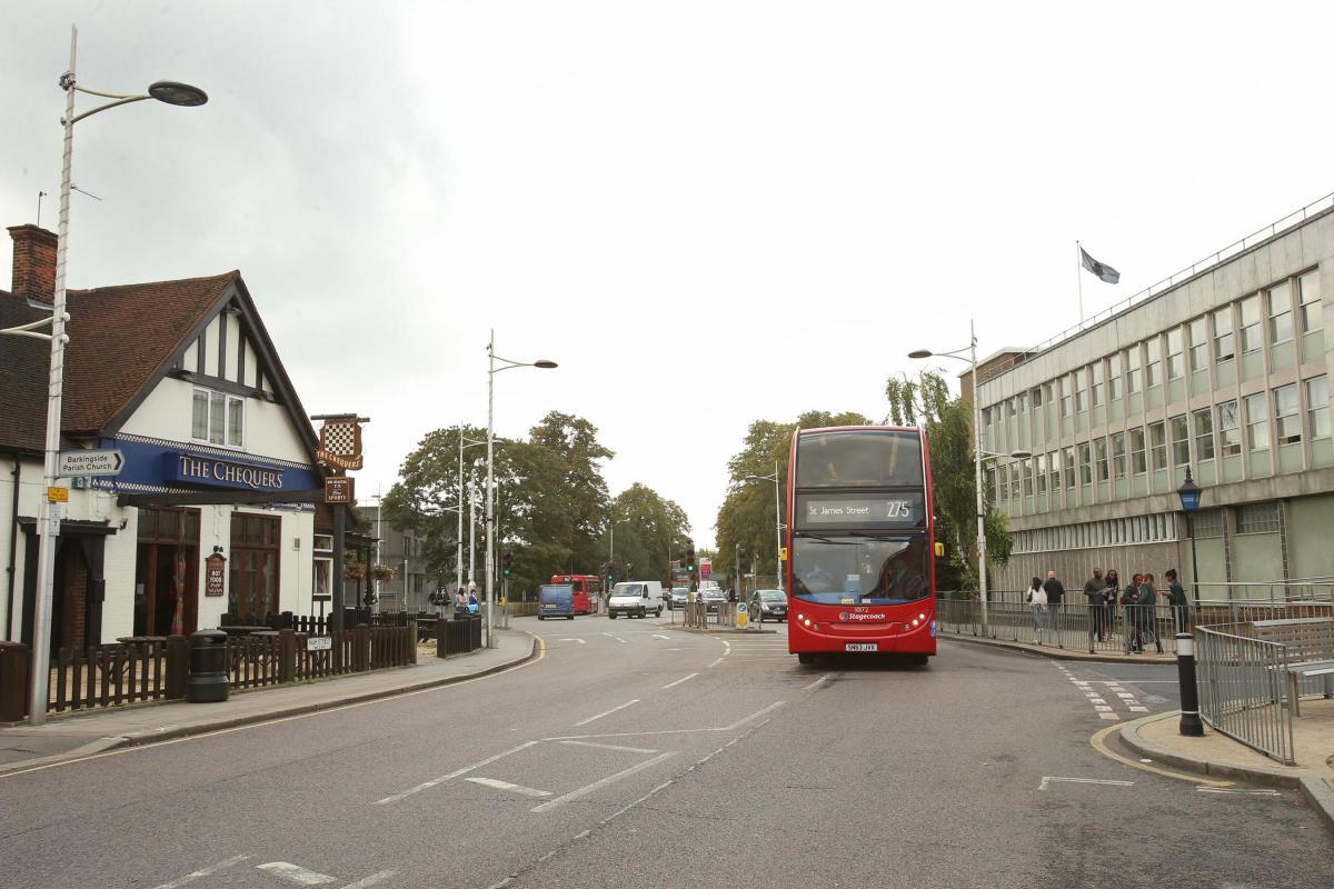 A more modern day view of Barkingside High Street