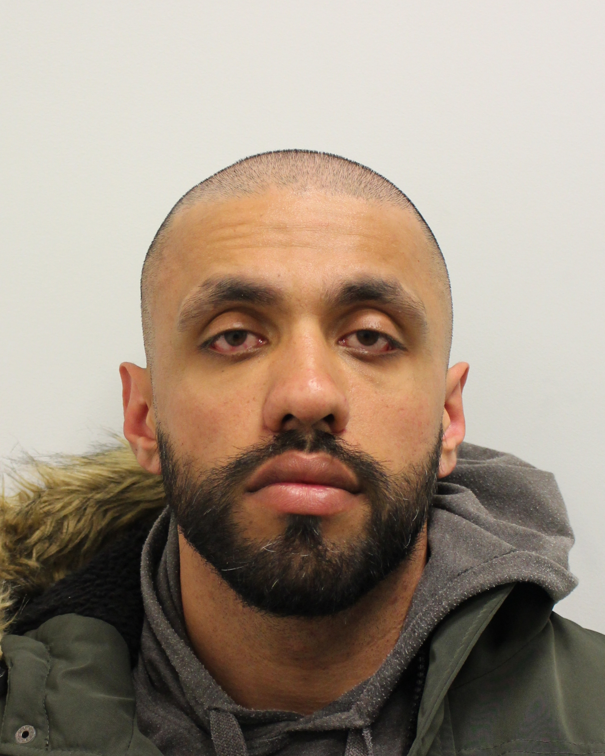Former Metropolitan Police officer Kashif Mahmood who has been jailed for eight years after he used his position to help an organised gang seize money from criminals. Photo: Met Police
