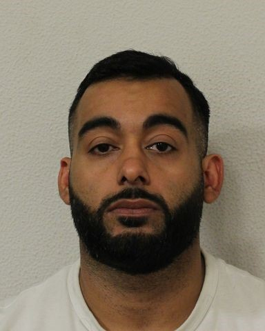 Mohsin Khan who has been sentenced to 16 years in prison for conspiracy to supply Class A drugs, conspiracy to transfer criminal property and conspiracy to acquire criminal property. Photo: Met Police 