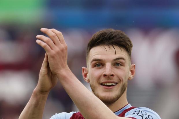 Declan Rice Picture: PA