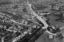 An aerial view of Station Road in the 1920s. Credit: Gary Stone