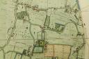 This map at Vestry House Museum in Walthamstow depicts Walthamstow as it was in 1822