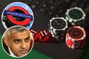 TfL has begun looking into a ban on gambling adverts across its advertising network after an intervention from Sadiq Khan. Photos: Pixabay/Newsquest