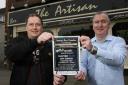 Gary King and Eddie Somers at new music venue The Artisan a decade ago