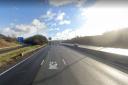 The M25 will be shut on a phased basis from Junction 26 to Junction 30. Picture: Google Street View