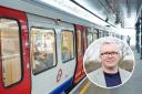 Cllr Paul Donovan (inset) is calling for free or cheap public transport (Image: TfL)