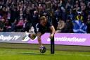 Scotland wing Duhan Van Der Merwe became the first player to score a Calcutta Cup hat-trick (Jane Barlow/PA)