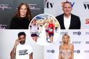 Actors, comedians, TV stars and racing drivers, are the celebrities running the London Marathon.