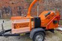 Police investigating farm machinery thefts in the Ribble Valley discovered an industrial woodchipper.