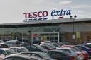 The Tesco Extra store in Hornchurch Road was shut briefly after a gas leak